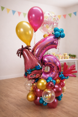 Zahlenballon für Trollfans